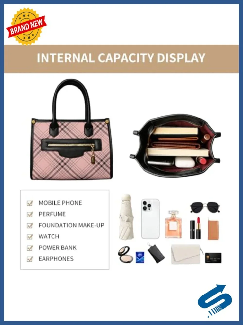 3 Pc PU Leather Tote Satchel Set with Wallet & Cardholder